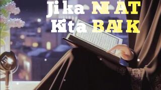 Tergantung niat