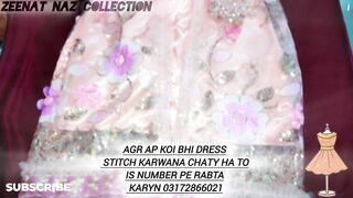 Stylish inner designing party wear dress new collection Zeenat