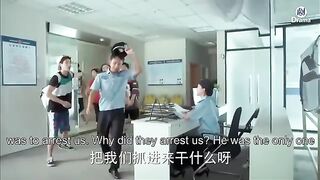 The girl was taken to the police station. Little did the officers know, her dad was the police chief