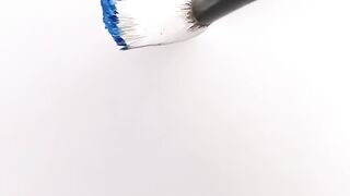 Super Art - 150M+ views???? One Stroke Painting ???????? #shorts #art #drawing.