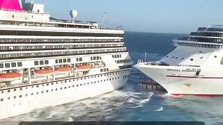 Collision entre colos de Mer