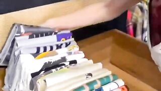 Technique de rangement d'habits