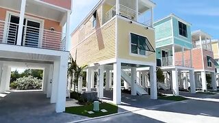 BREATHTAKING 2 STORY modular home inside a RESORT in the FLORIDA KEYS! Prefab House Tour