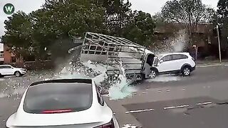 Tragic! Ultimate Near Miss Video Road Moments Filmed Seconds Before Disaster Went Horribly Wrong !
