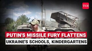 Russia Rains Missiles, Shahed Drones On Dnipropetrovsk, Kharkiv; Iskander Damages Poltova Airfield