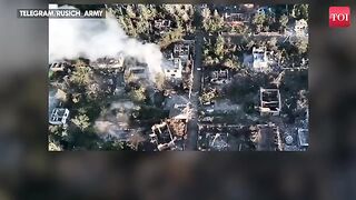 Russian Soldier Hurls 10 Kg Bomb Inside Building; 'Hiding' Ukrainians Blown To Smithereens - Watch