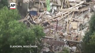 1 man hurt when home in rural Wisconsin explodes, authorities say