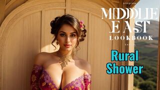 Middle East AI Lookbook-Arabian- Rural Shower