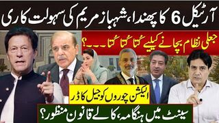 آرٹیکل 6 کا پھندا, شہبازمریم کی سہولت کاری جعلی نظام  کُتا کُتا کُتا ۔۔۔؟