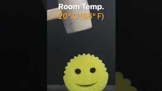 SCRUB DADDY vs. LIQUID NITROGEN