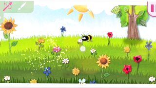 Honey Bees Enjoying Nature's Bounty