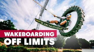 Wakeboarding a CLOSED Wake Park w_ Felix Georgii