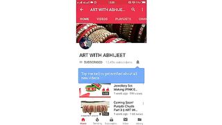 ✨✨✨Silk Thread Bridal Pearl Stone Kada_Bangle making at home _????????????????????.????????????????????