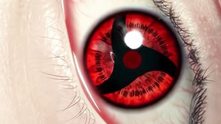 les yeux du sharingan ont realiste