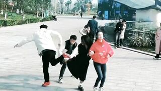 Enjoy public place prank