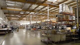 THE BIGGEST FABRIC WAREHOUSE  EE Schenck & Maywood Studio Tour
