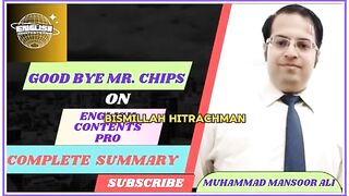 Summary of Good Bye Mr Chips #MrChips #KatherineBridges