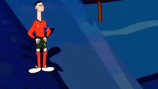 Ronaldo Funny cartoon