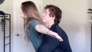 Nice couple doing a trend