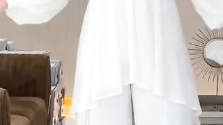 A white pretty dress