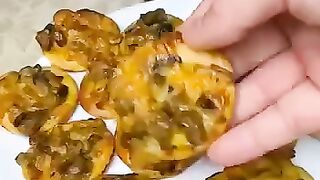 Грибные слойки