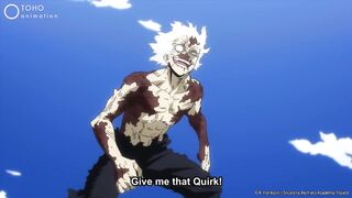 Shigaraki Catches Star and Stripe _ My Hero Academia.