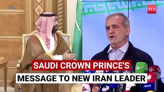 Saudi Crown MBS Sends Message To Israel's Biggest Enemy Amid War On Gaza, Hezbollah Conflict.