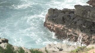 Ocean Waves Crashing - Relaxing Sounds - Calming Relaxation Music For Sleeping