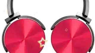 RED Wired Over The Head Sony Extra Bass Headphones extra bass