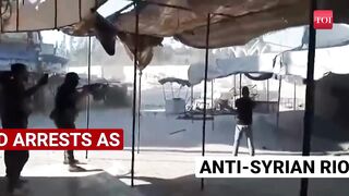 Turkey On The Boil_ Syrians Run Amok, Turkish Flags Torn, Forces Come Under Fire _ Watch.