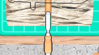 wood turning talwar shape part 2