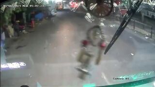 A very terrifying accident