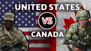 One on one soldier Tug of War, Canada vs USA