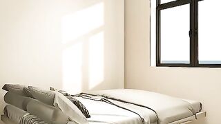 7 sqm bedroom design like that ????