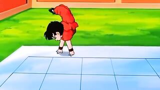 Pan vs Wild Tiger _ Dragon Ball Z.
