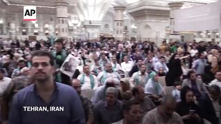 Masoud Pezeshkian speaks after winning Iran's presidential election.