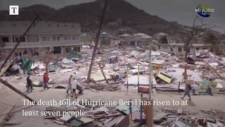 Hurricane Beryl kills seven as it closes in on Jamaica.