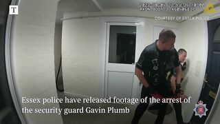 Moment police detain man accused of Willoughby kidnap plot.
