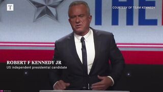 Trump and Biden running 'campaigns of fear', says Robert F Kennedy Jr.