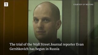 Evan Gershkovich espionage trial begins in Russia.