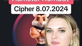 Today's Hamster Kombat Daily Cipher Morse code #hamsterkombat #hamstercipher bulka