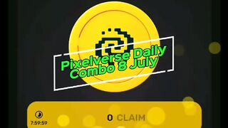 Pixelverse Combo card 8 July