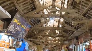 World famous city shikarpur market in Pakistan