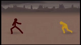 stickman battle storm red vs yellow