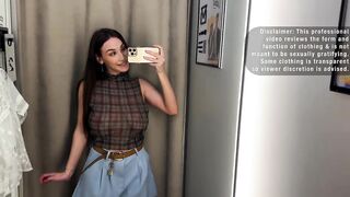 TRANSPARENT Try On Haul _ Summer Vibe _ See-Through No Bra