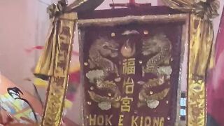 Sejit Ceremony at Tek Hay Kiong Tegal. June, 30 2024. Hok ie Kiong kiaw.