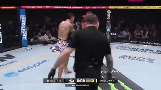 Holloway vs Gage - Knockout and Words after the fight