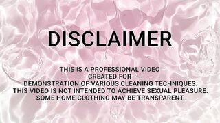 [4K]????Clean with me, dress from the 70s, transparent cleaning, try on haul