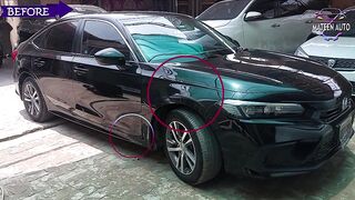 honda civic dry denting work