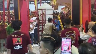 Sejit Ceremony at Tek Hay Kiong Tegal. June,30 2024. Xi Guang Tan kiaw.